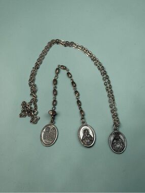 🫶🏻 Catholic Pendant Necklace and Prayer Piece